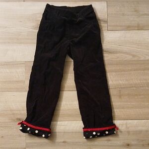 Gymboree Holiday Panda Polka Dot Cuff Pant Size 5T Vintage 2008 (C)